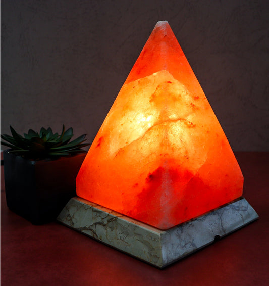 Pyramid Himalayan Salt Lamp