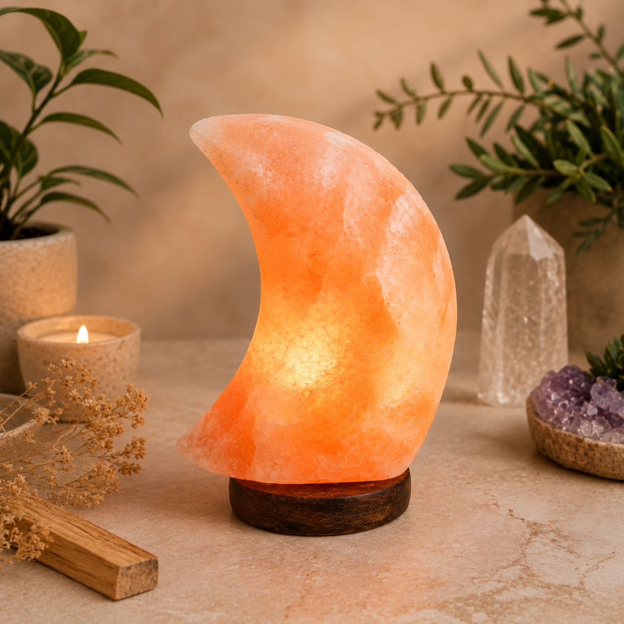 Moon Himalayan Salt Lamp