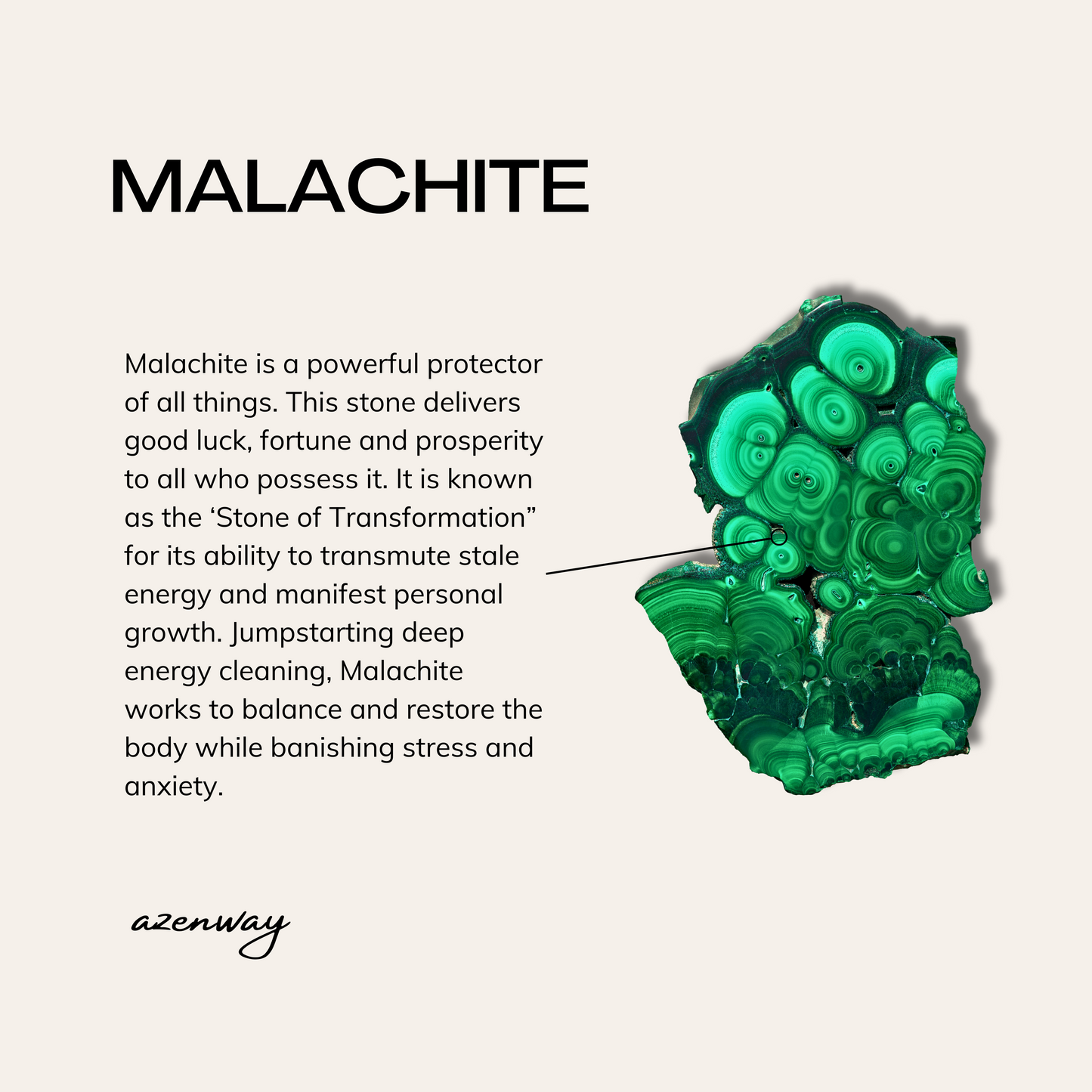 Malachite Healing Crystal Energy Bracelet with 4mm Natural Gemstones and 14K Gold-Filled Hypoallergenic Bead