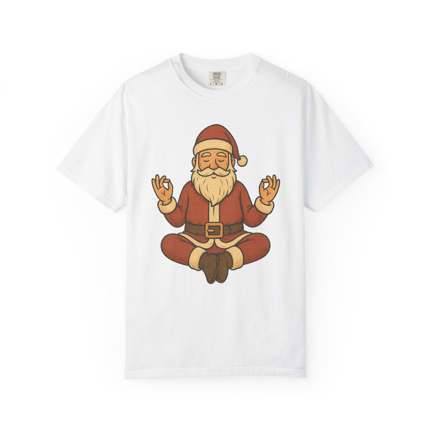 Limited Edition Zen Santa Tee | Christmas Yoga Shirt