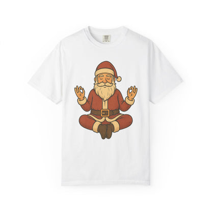 Limited Edition Zen Santa Tee | Christmas Yoga Shirt