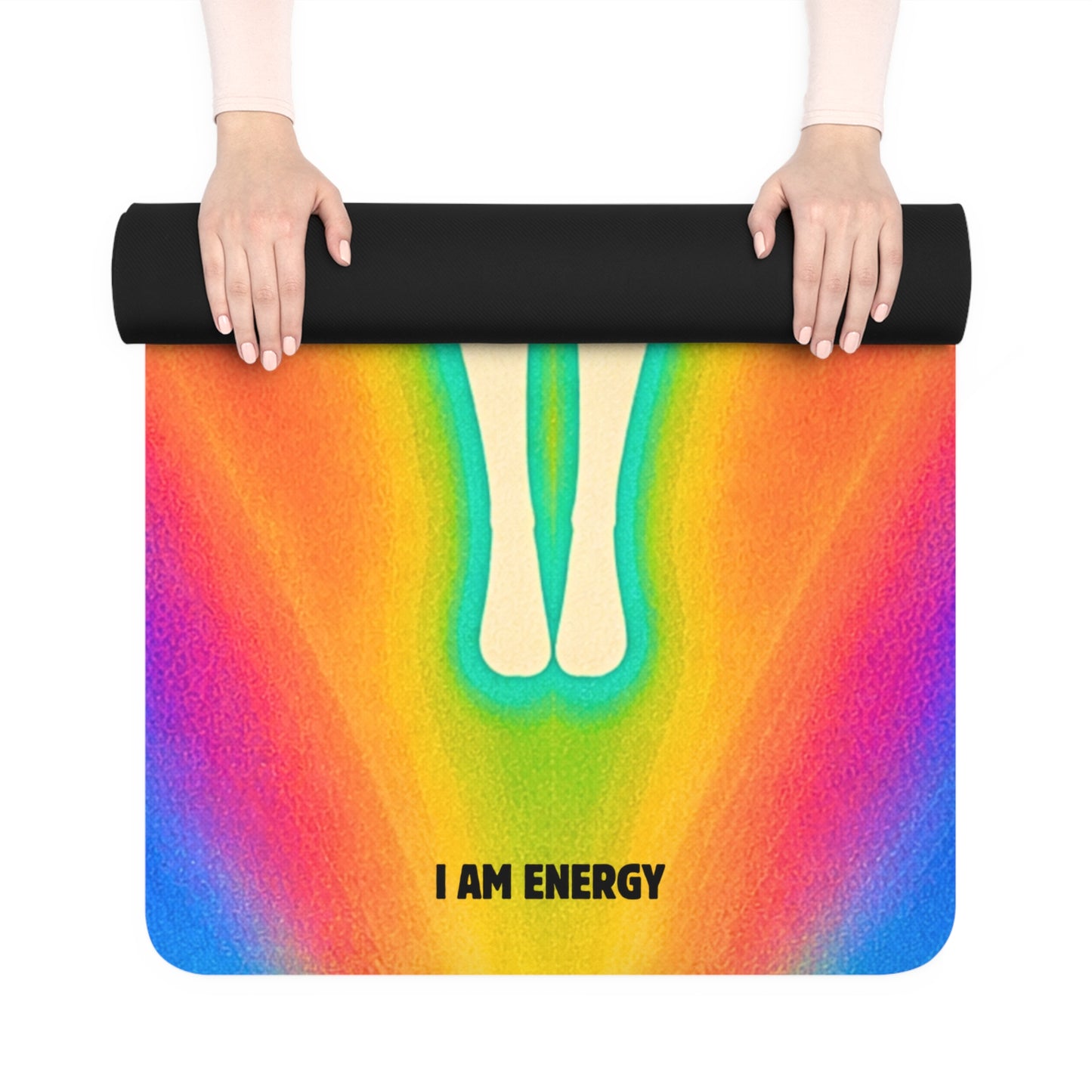 Azenway “I AM ENERGY” Aura Yoga Mat
