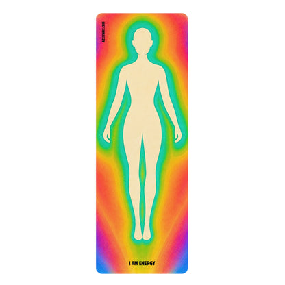 Azenway “I AM ENERGY” Aura Yoga Mat