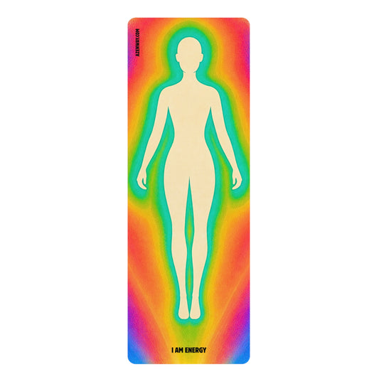 Azenway “I AM ENERGY” Aura Yoga Mat