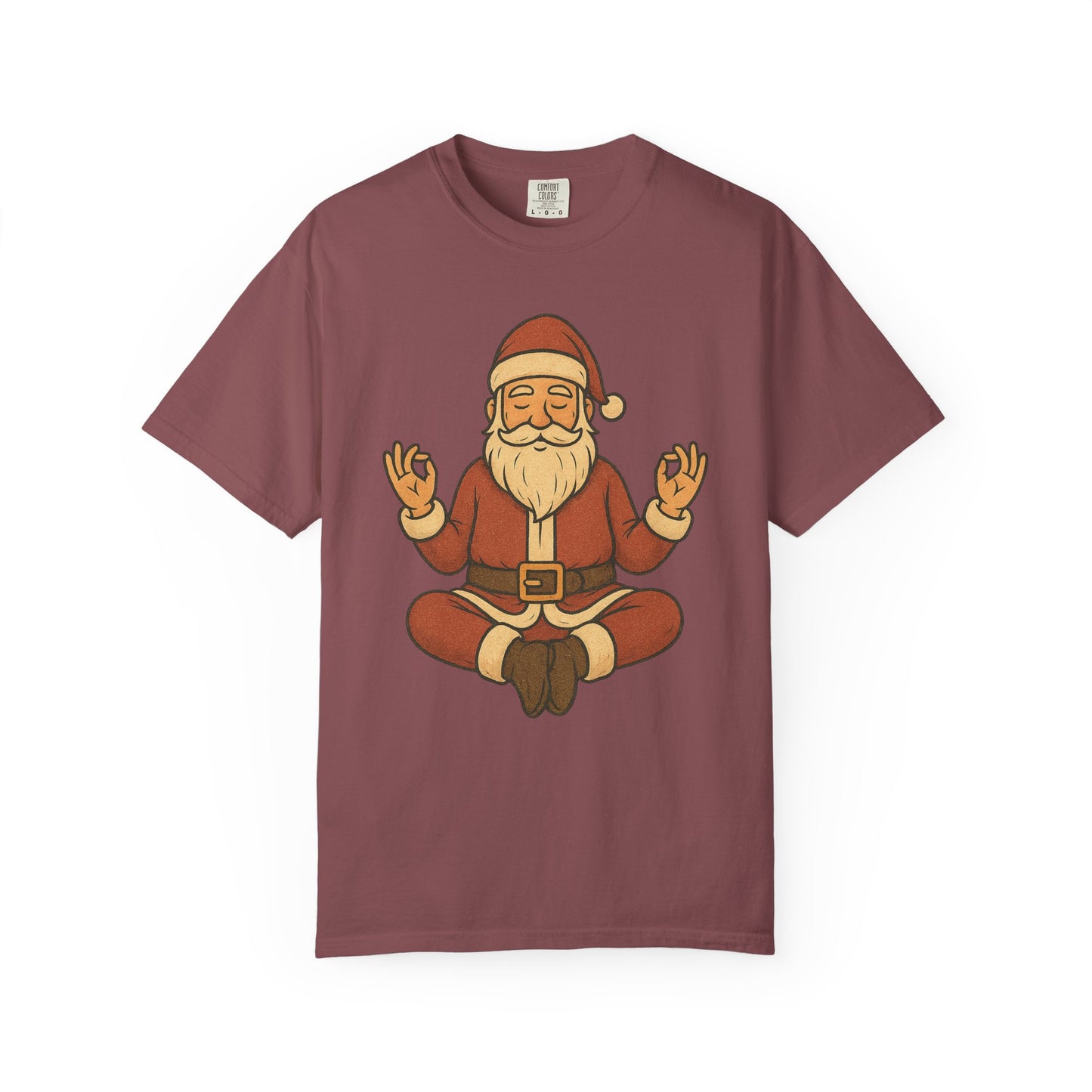 Limited Edition Zen Santa Tee | Christmas Yoga Shirt