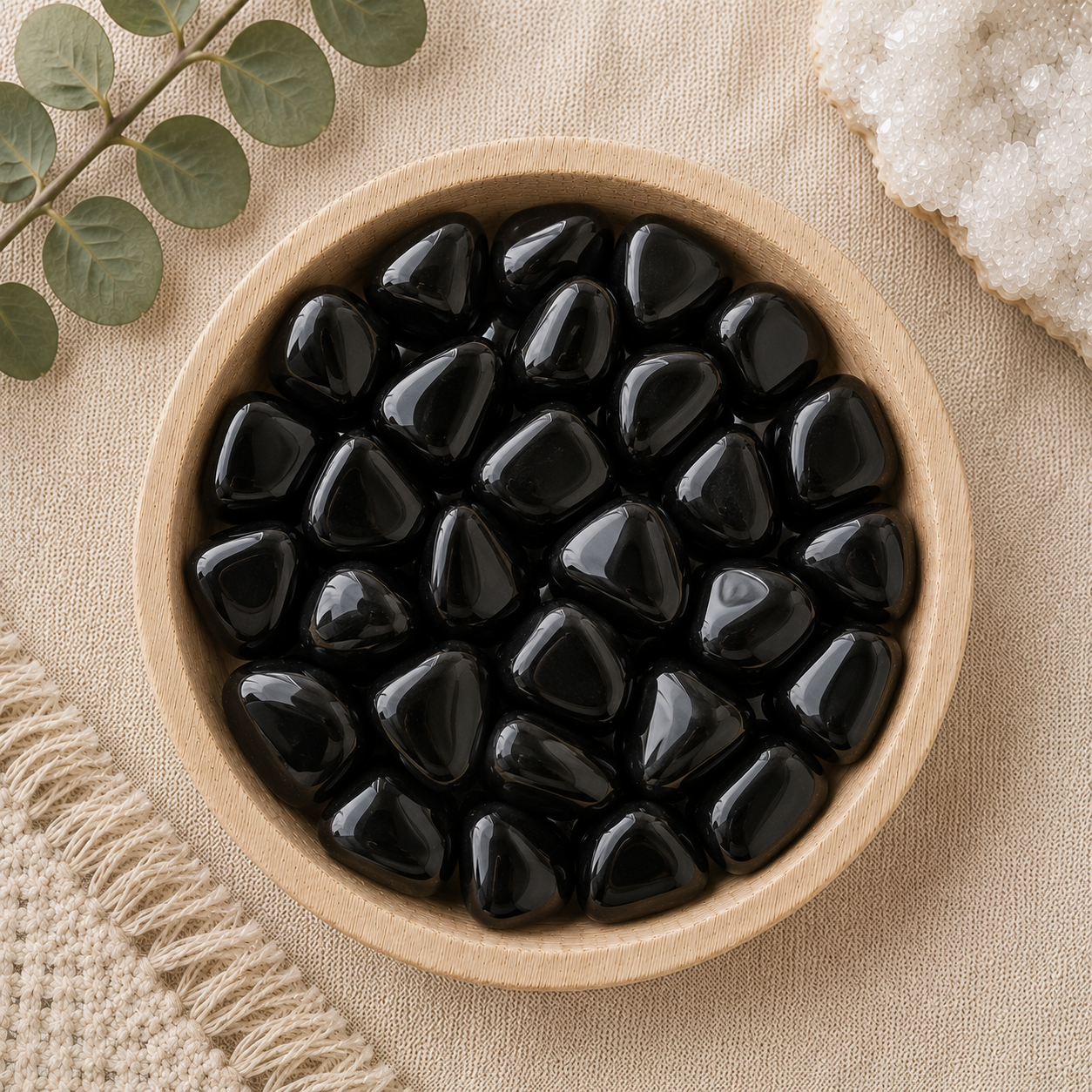 Black Obsidian Tumbled Stone
