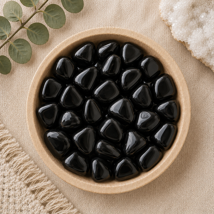 Black Obsidian Tumbled Stone