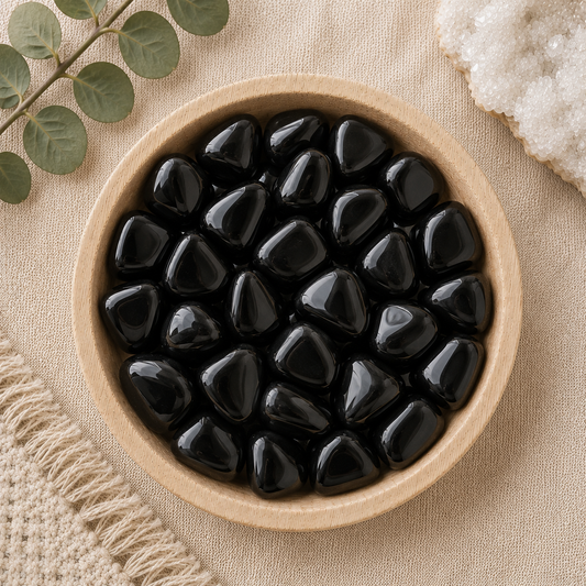 Black Obsidian Tumbled Stone