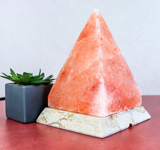 Pyramid Himalayan Salt Lamp