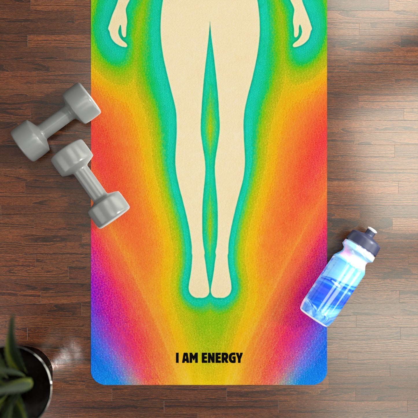Azenway “I AM ENERGY” Aura Yoga Mat
