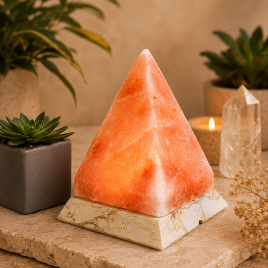 Pyramid Himalayan Salt Lamp