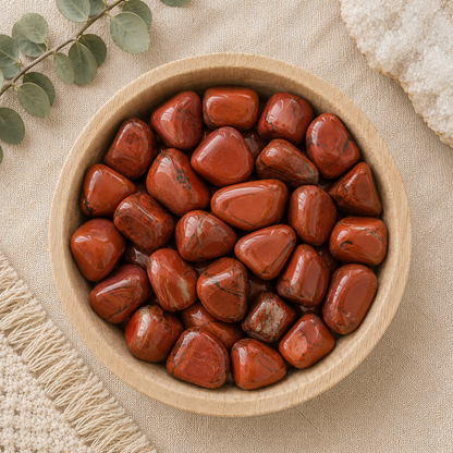 Red Jasper Tumbled Stone
