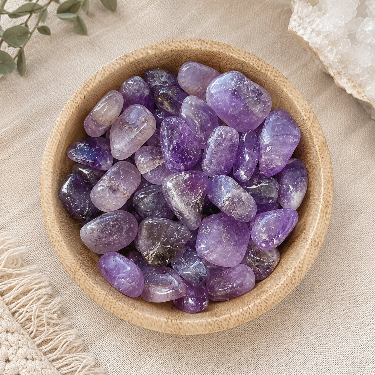 Amethyst Tumbled Stone