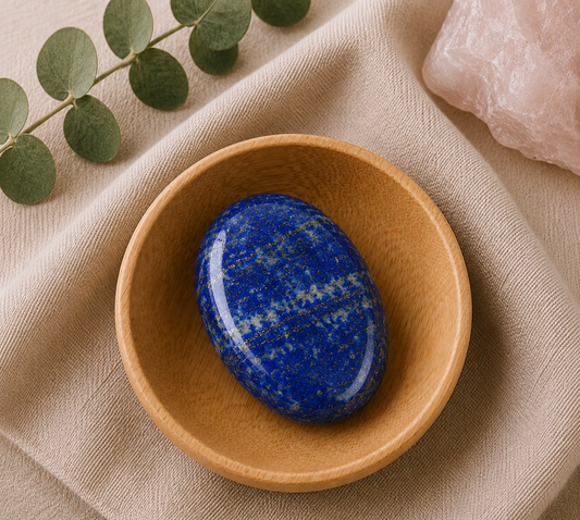 Lapis Lazuli Palm Stone