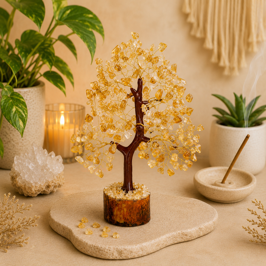 Citrine Bonsai Tree