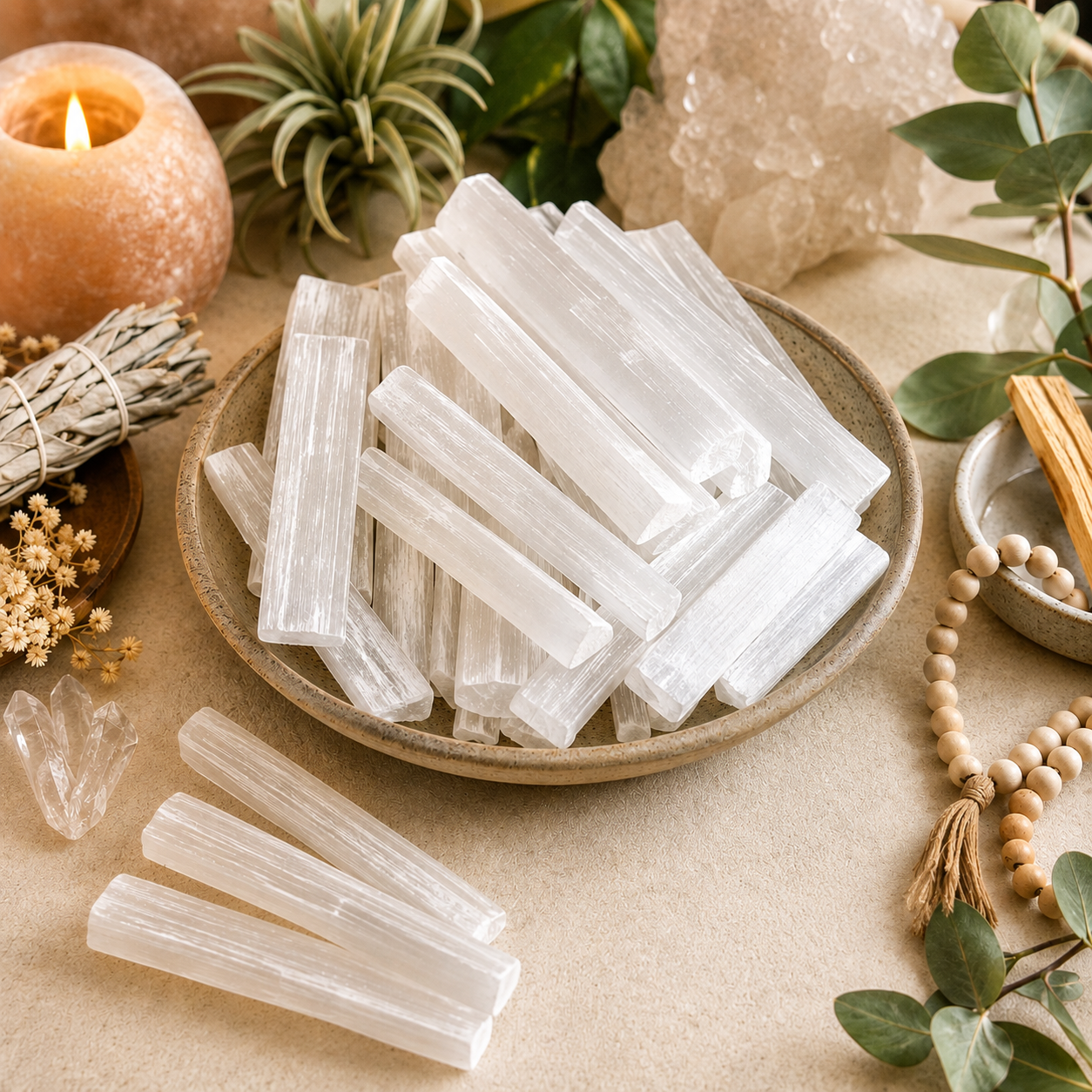 Selenite Sticks Bundle