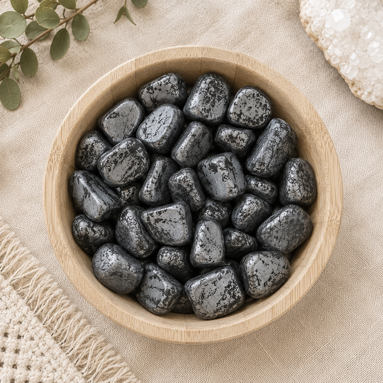 Hematite Tumbled Stone