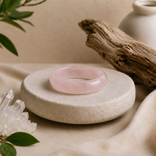 Rose Quartz Ring