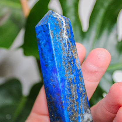 Lapis Lazuli Crystal Energy Tower - 4.5 inch Natural Semi-Precious Gemstone (1 of 1)