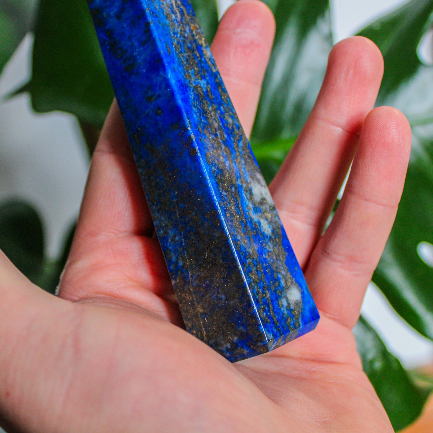 Lapis Lazuli Crystal Energy Tower - 4.5 inch Natural Semi-Precious Gemstone (1 of 1)