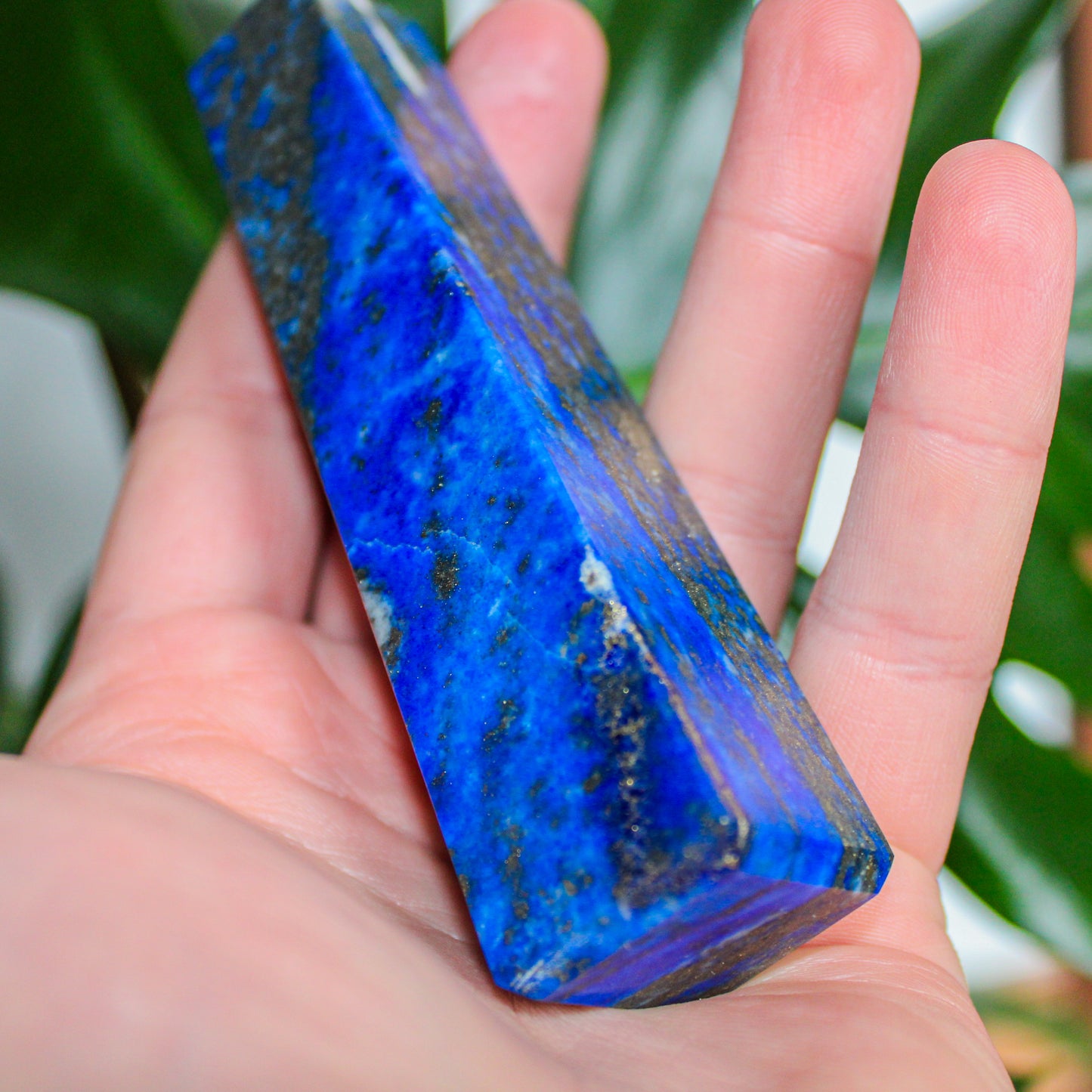 Lapis Lazuli Crystal Energy Tower - 4.5 inch Natural Semi-Precious Gemstone (1 of 1)