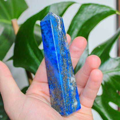 Lapis Lazuli Crystal Energy Tower - 4.5 inch Natural Semi-Precious Gemstone (1 of 1)