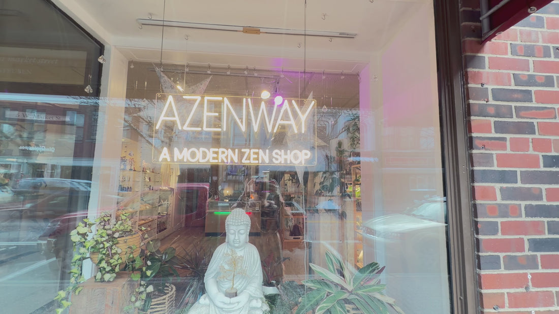 Short video tour of Azenway — a crystal, aromatherapy and plant shop in Corning, NY.